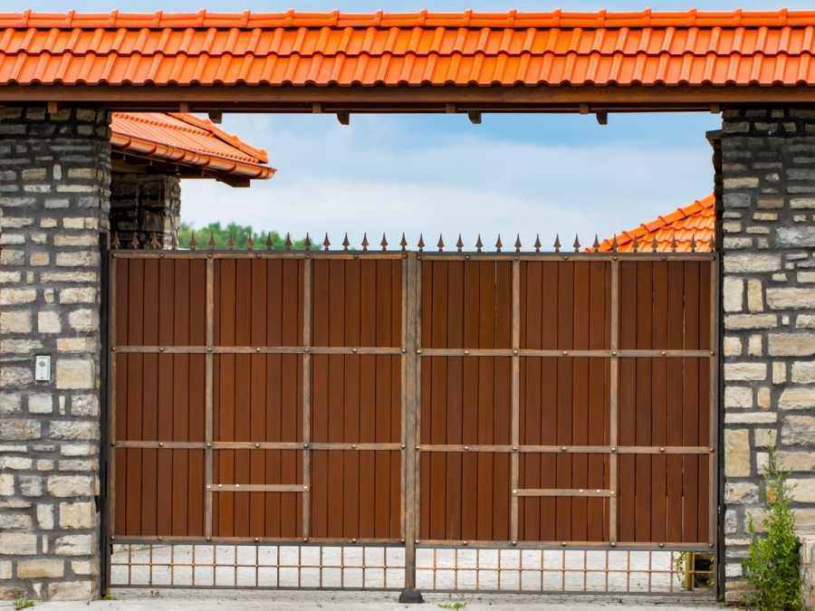 Ворота распашные Flex SR-203